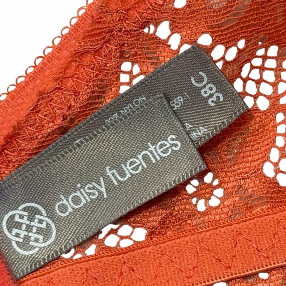 Daisy Fuentes Coral Lace Bralette - Picture 8 of 10